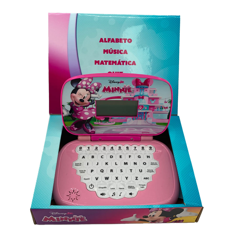 Laptop Infantil Educativo Candide Minnie Bilíngue - Imagem 4