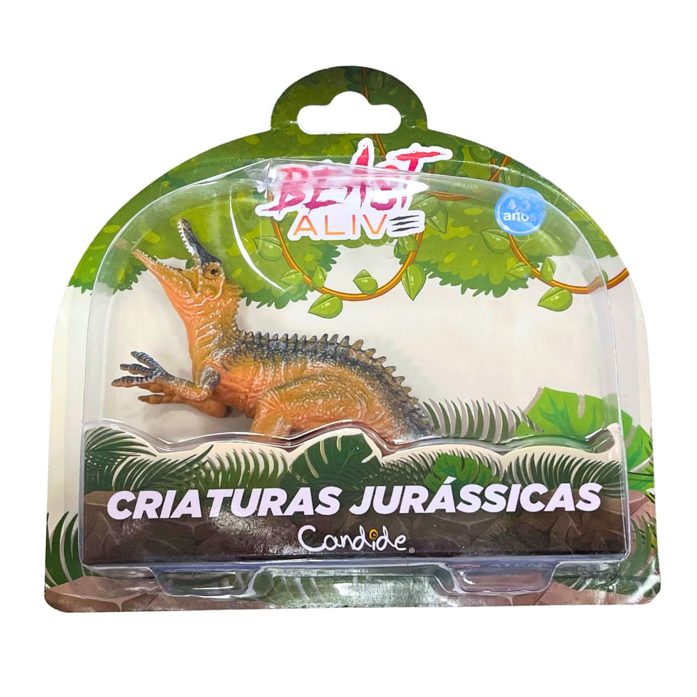 Kit com 5 Dinossauros Beast Alive Criaturas Jurássicas Sortidos - Imagem 6