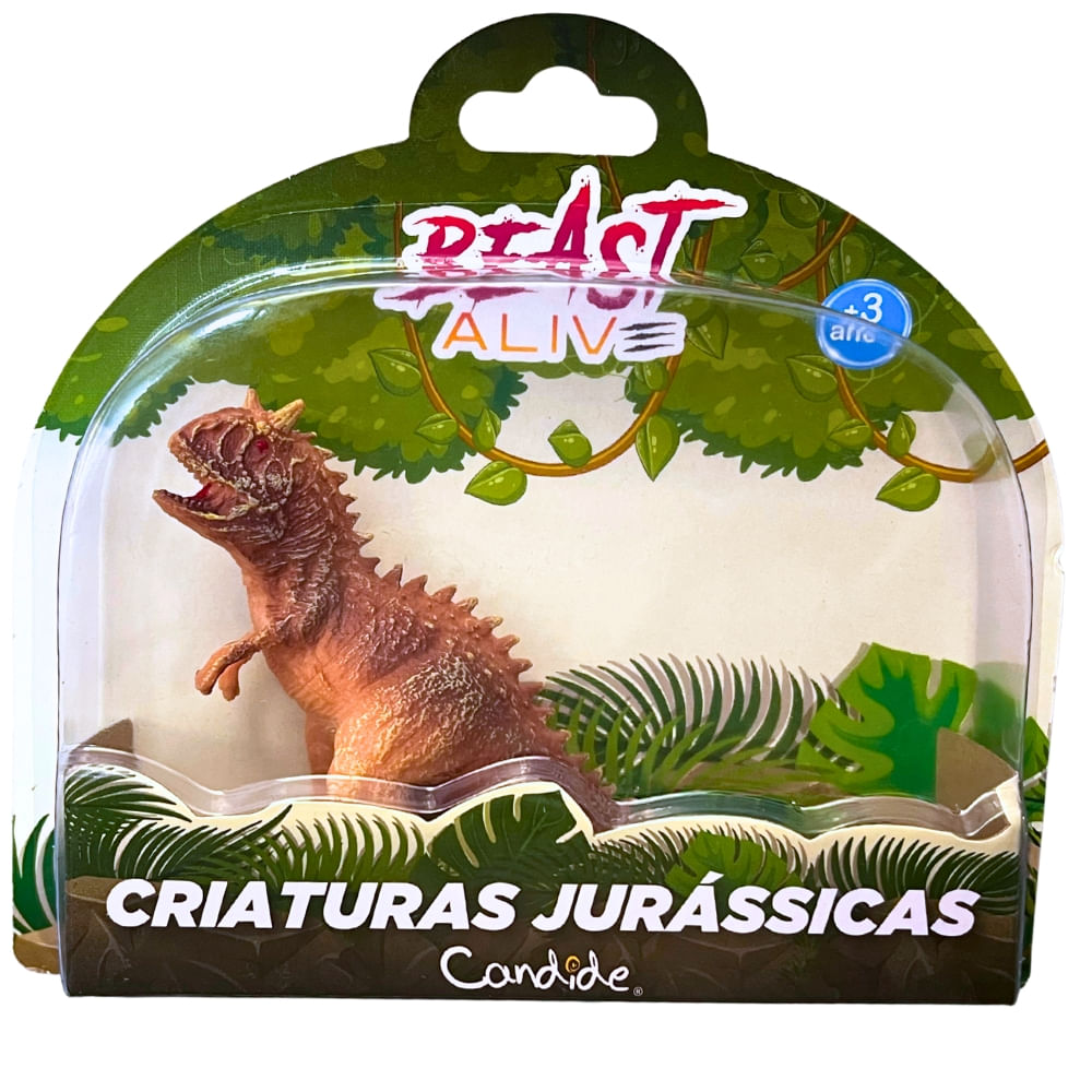 Kit com 5 Dinossauros Beast Alive Criaturas Jurássicas Sortidos - Imagem 8