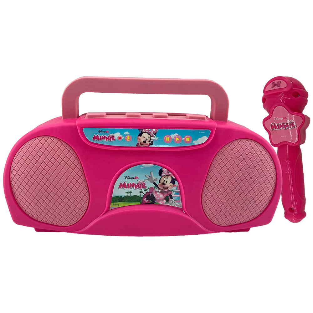 Kit Minnie Laptop Infantil Bilingue+ Boombox Candide - Imagem 3