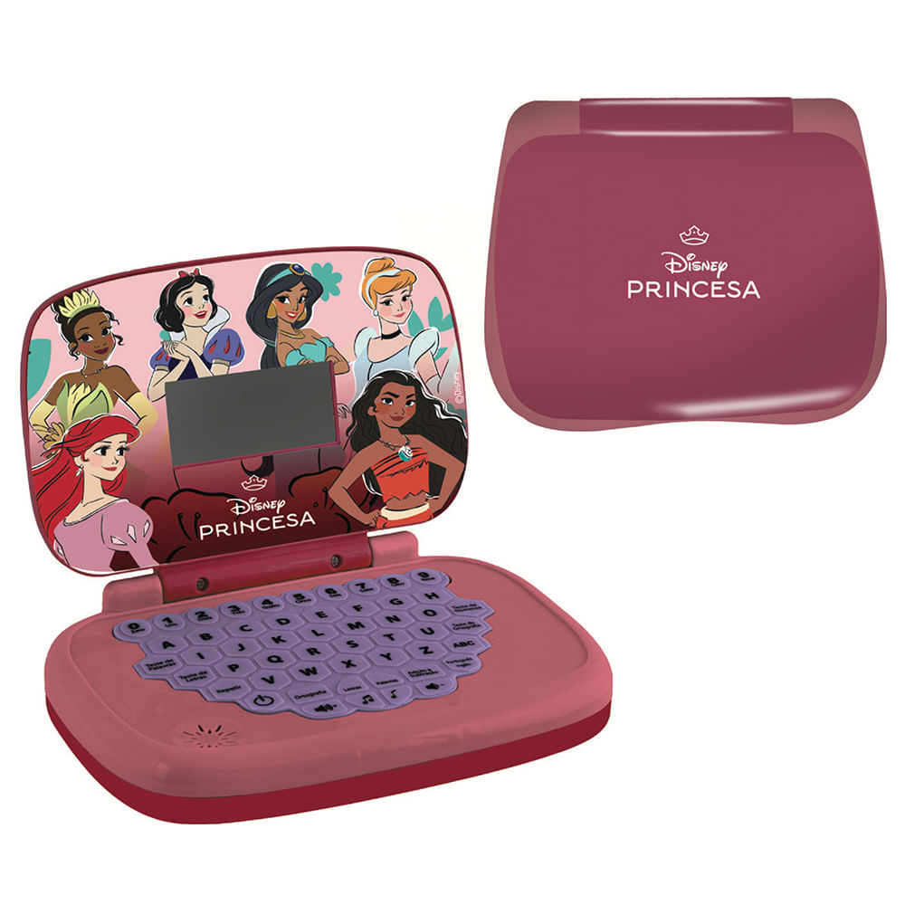 Kit Princesas Laptop Infantil Bilingue+ Veículo Smart Driver Candide - Imagem 2