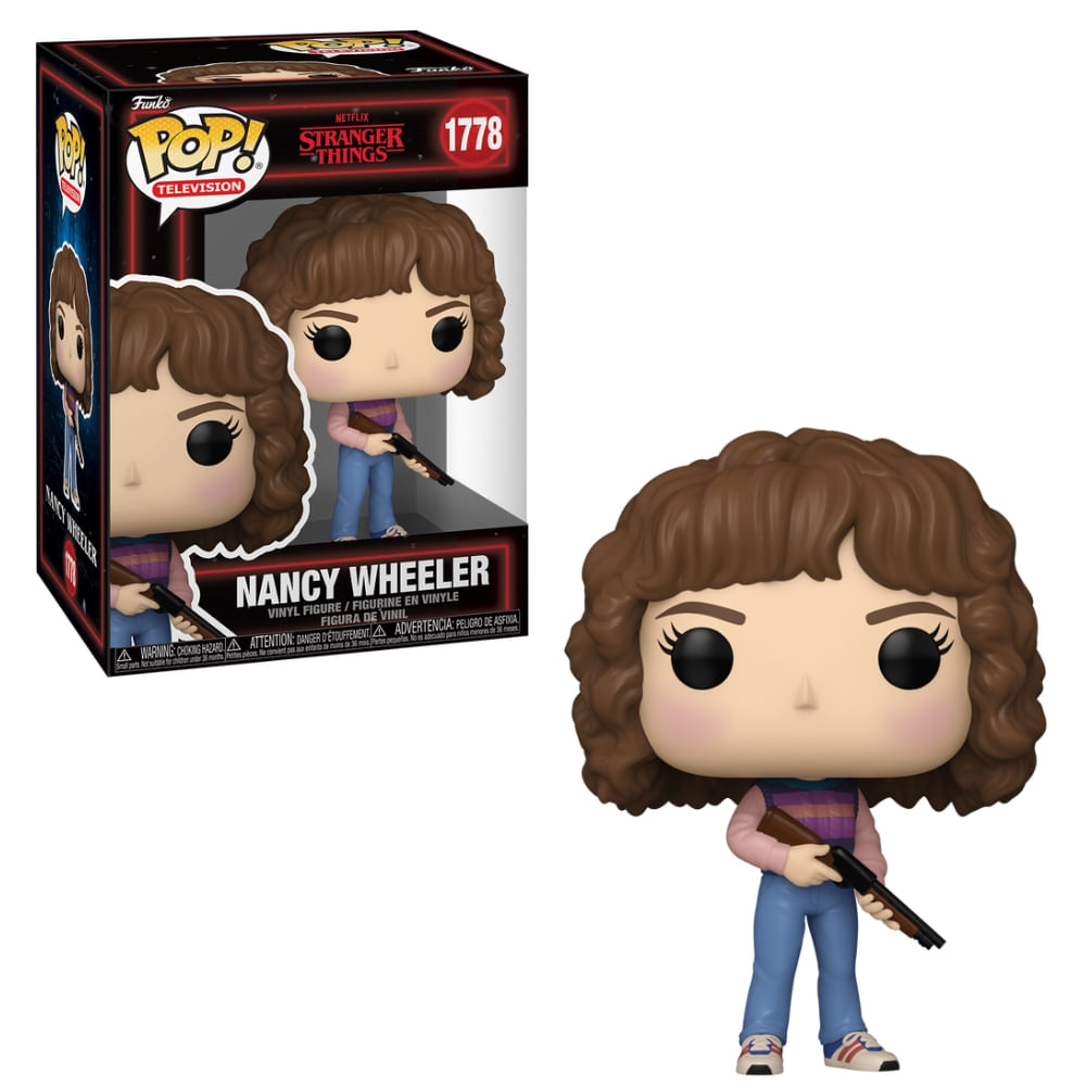 Boneco Funko Pop! Stranger Things T5 - Nancy Wheeler