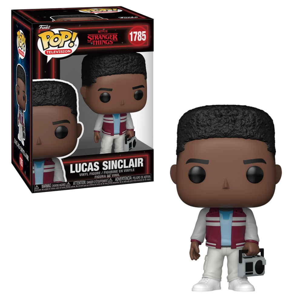 Boneco Funko Pop! Stranger Things T5 - Lucas com Caixa de Som