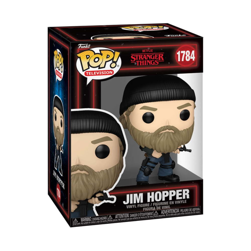Boneco Funko Pop! Stranger Things T5 - Jim Hopper - Imagem 2