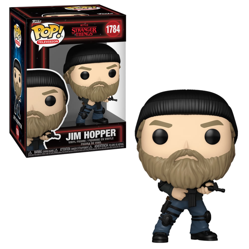 Boneco Funko Pop! Stranger Things T5 - Jim Hopper