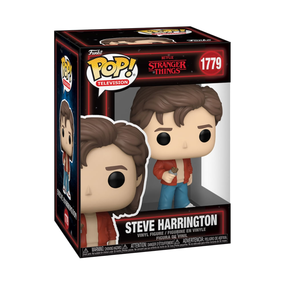Boneco Funko Pop! Stranger Things T5 - Steve Harrington - Imagem 2