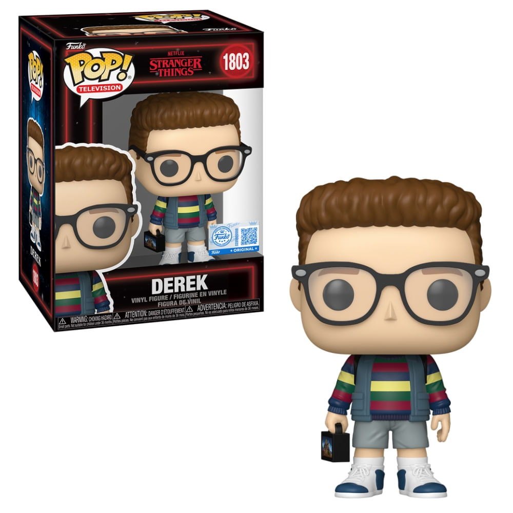 Boneco Funko Pop! Exclusivo Stranger Things T5 - Derek