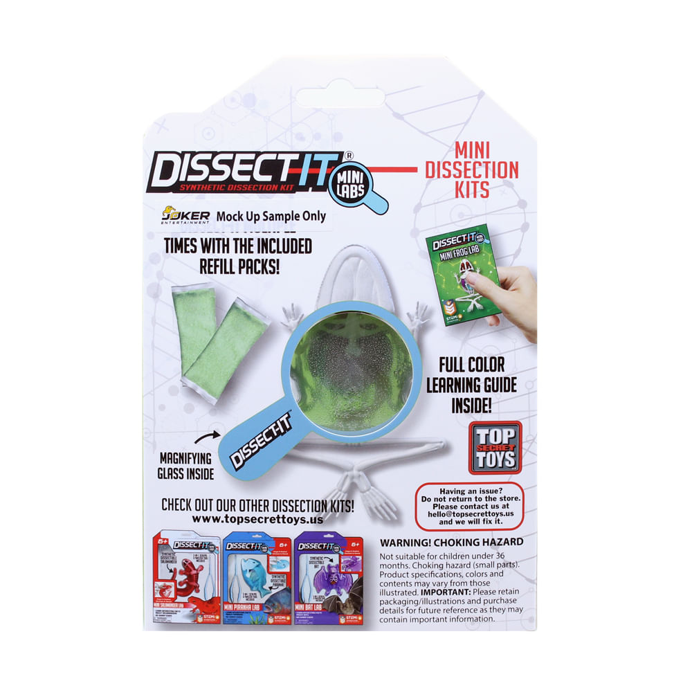 Kit de Dissecação Mini Lab Dissect-It - Sapo - Imagem 4