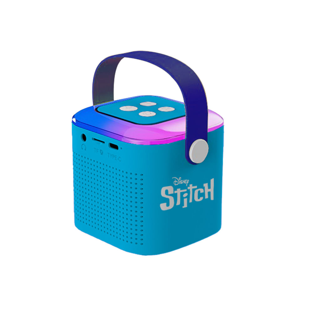 Caixa de Som Bluetooth Karaokê Infantil Stitch - Imagem 3