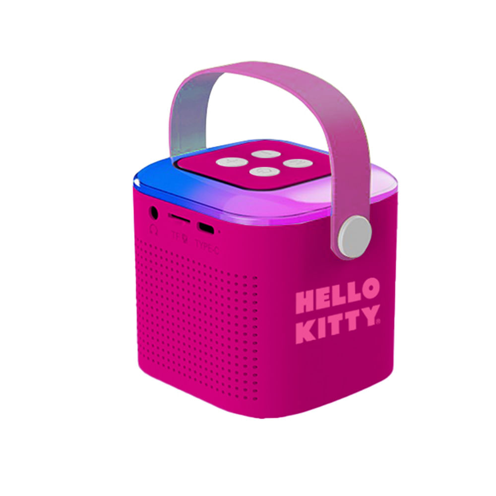 Caixa de Som Bluetooth Karaokê Infantil Hello Kitty - Imagem 4