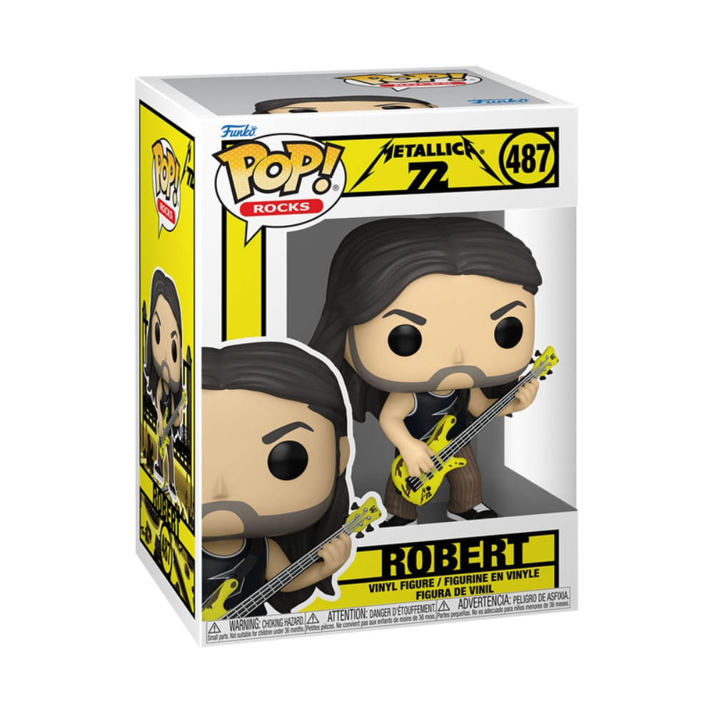 Boneco Funko Pop! Rocks Metallica - Robert - Imagem 2