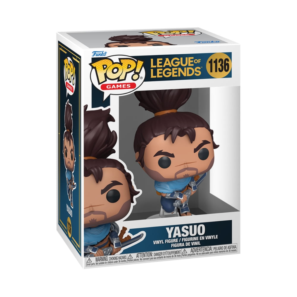 Boneco Funko Pop! League of Legends - Yasuo - Imagem 3