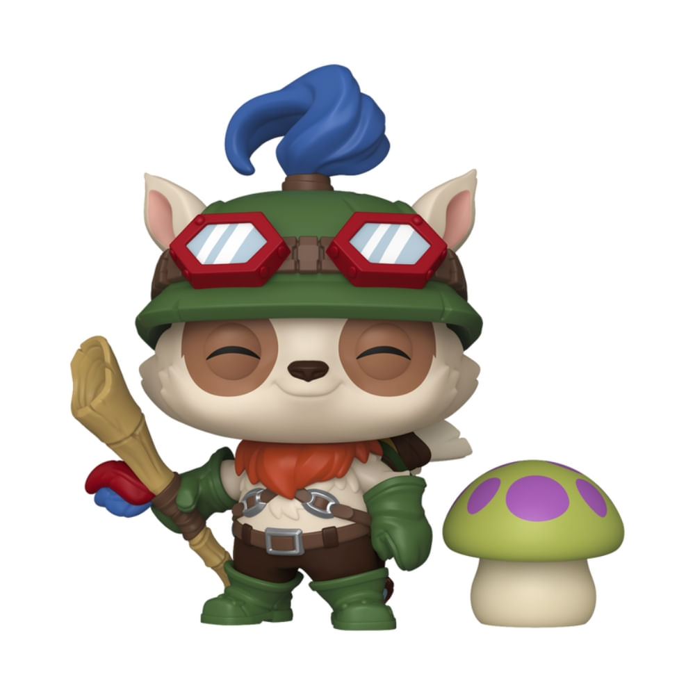 Boneco Funko Pop! League of Legends Teemo com Cogumelo - Imagem 2