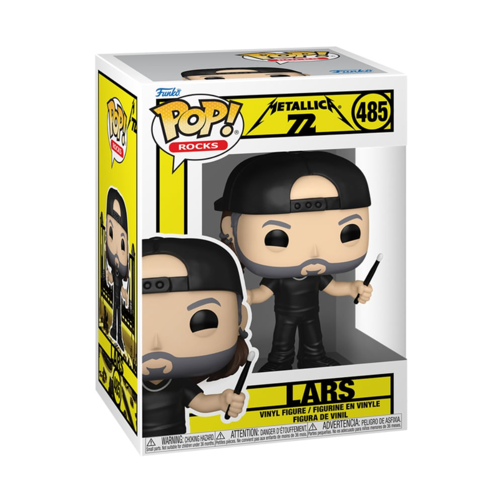 Boneco Funko Pop! Rocks Metallica - Lars - Imagem 2