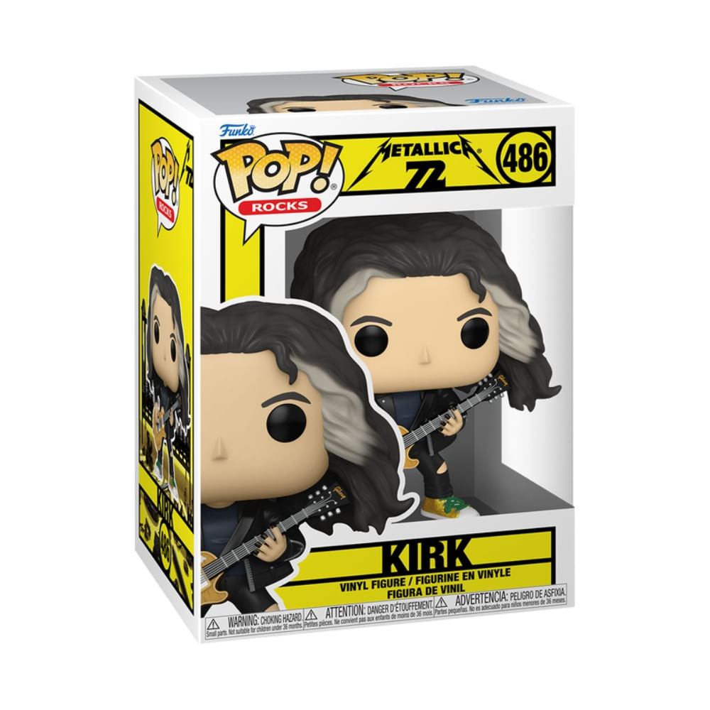 Boneco Funko Pop! Rocks Metallica - Kirk - Imagem 3