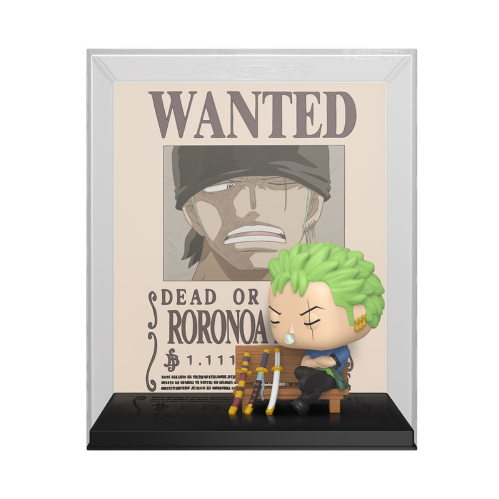 Boneco Funko Pop! Poster Exclusivo One Piece - Zoro - Imagem 3