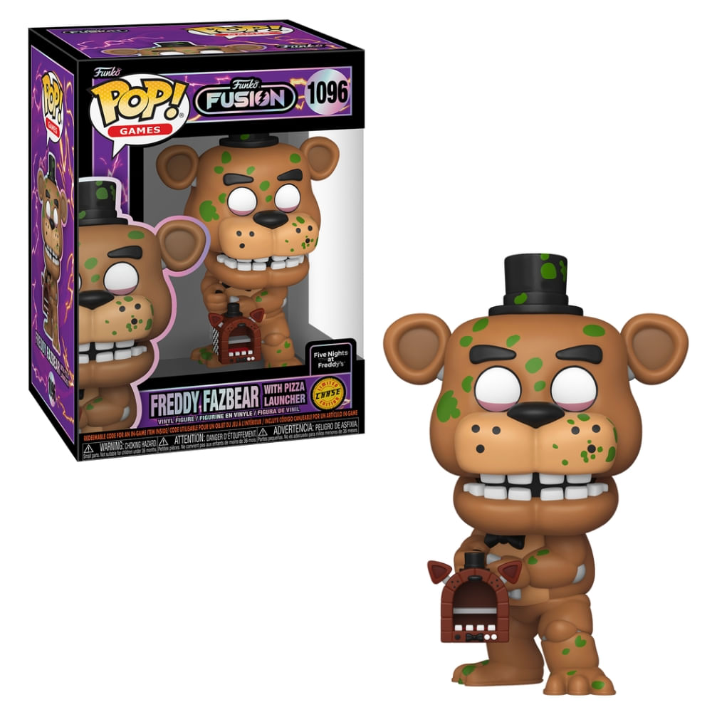 Boneco Funko Pop! Funko Fusion - Freddy com Chase
