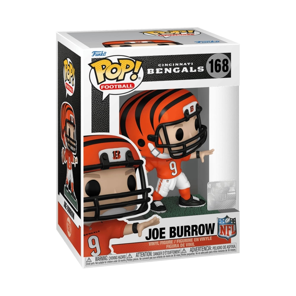 Boneco Funko Pop! NFL Bengals - Joe Burrow - Imagem 2