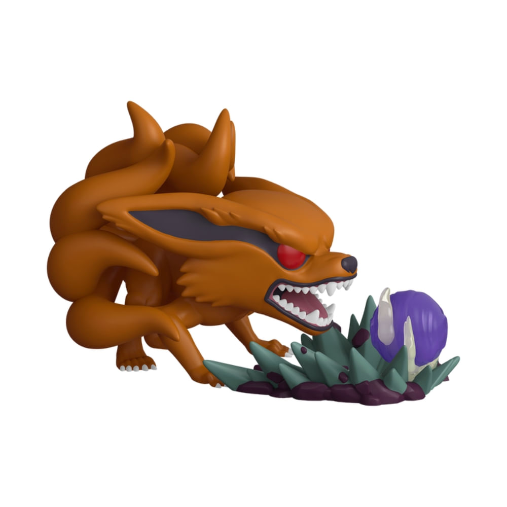 Boneco Funko Pop! Deluxe Naruto Shippuden - Kurama (Glow) - Imagem 2