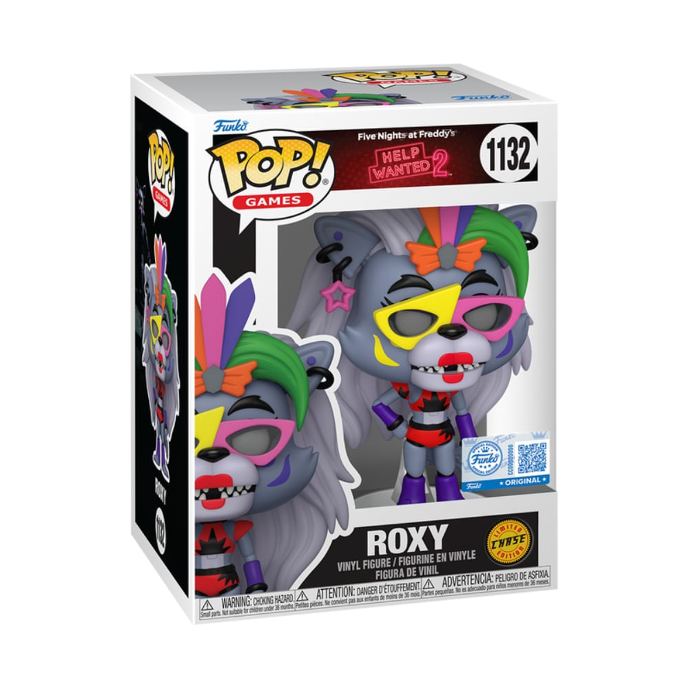 Boneco Funko Pop! Five Nights At Freddy's 2 - Roxy com Chase - Imagem 2