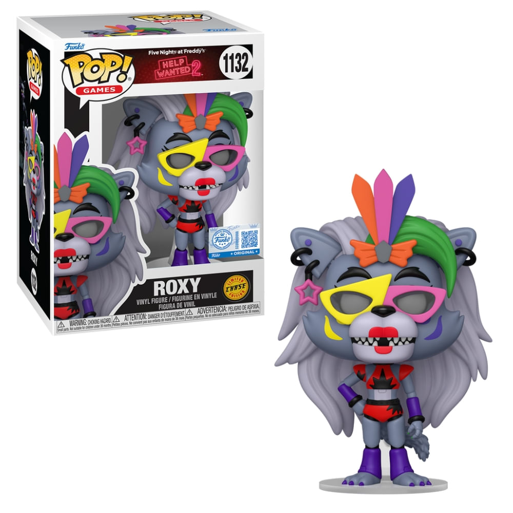 Boneco Funko Pop! Five Nights At Freddy's 2 - Roxy com Chase