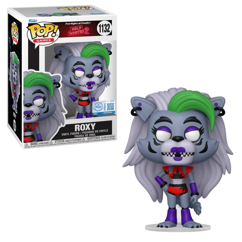 Boneco Funko Pop! Five Nights At Freddy's 2 - Roxy com Chase - Imagem 4