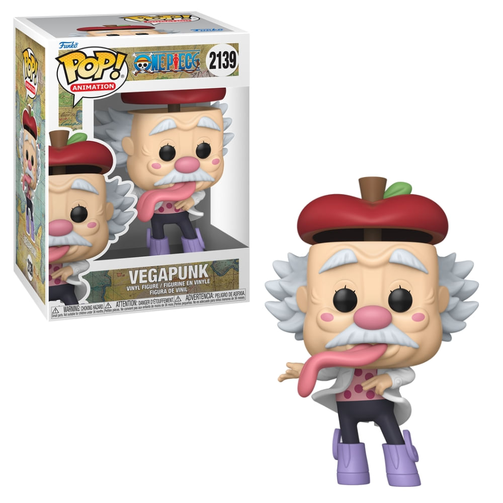 Boneco Funko Pop! One Piece Egghead - Dr Vegapunk