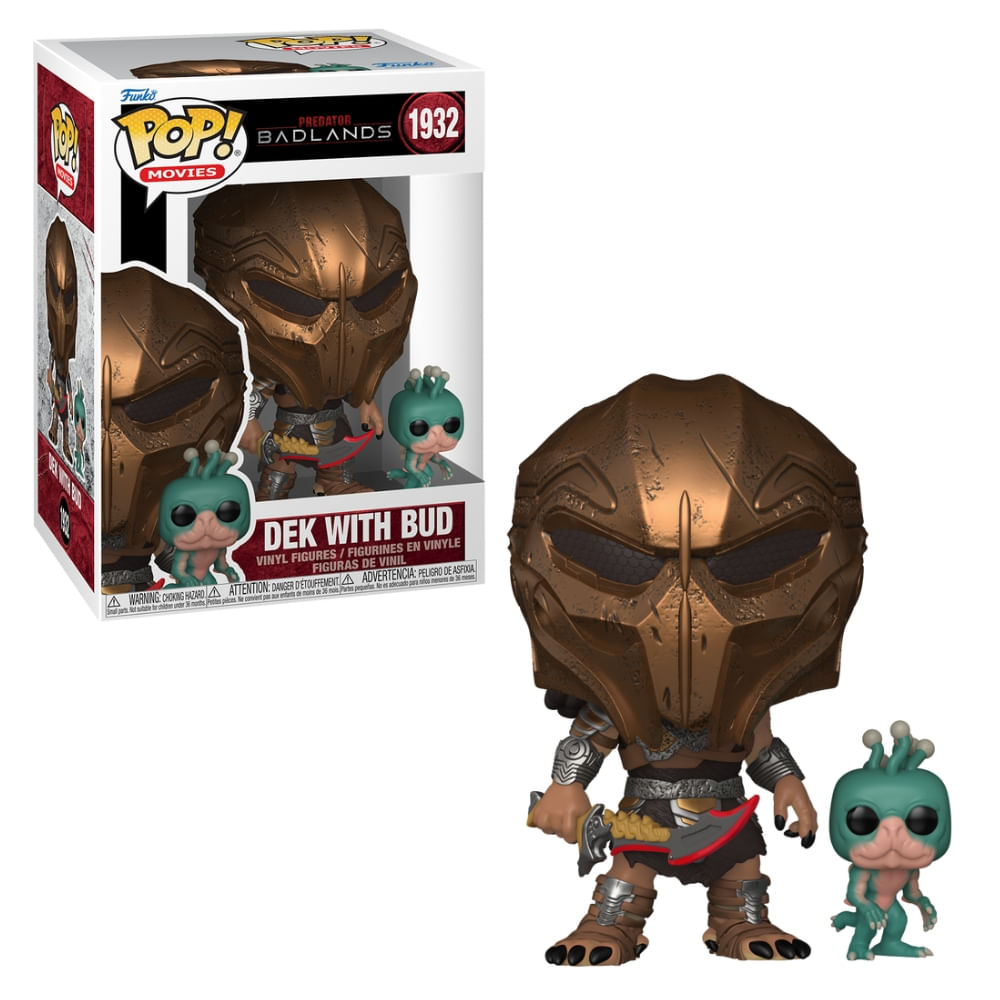 Boneco Funko Pop! Predador: Terras Selvagens - Dek e Bud