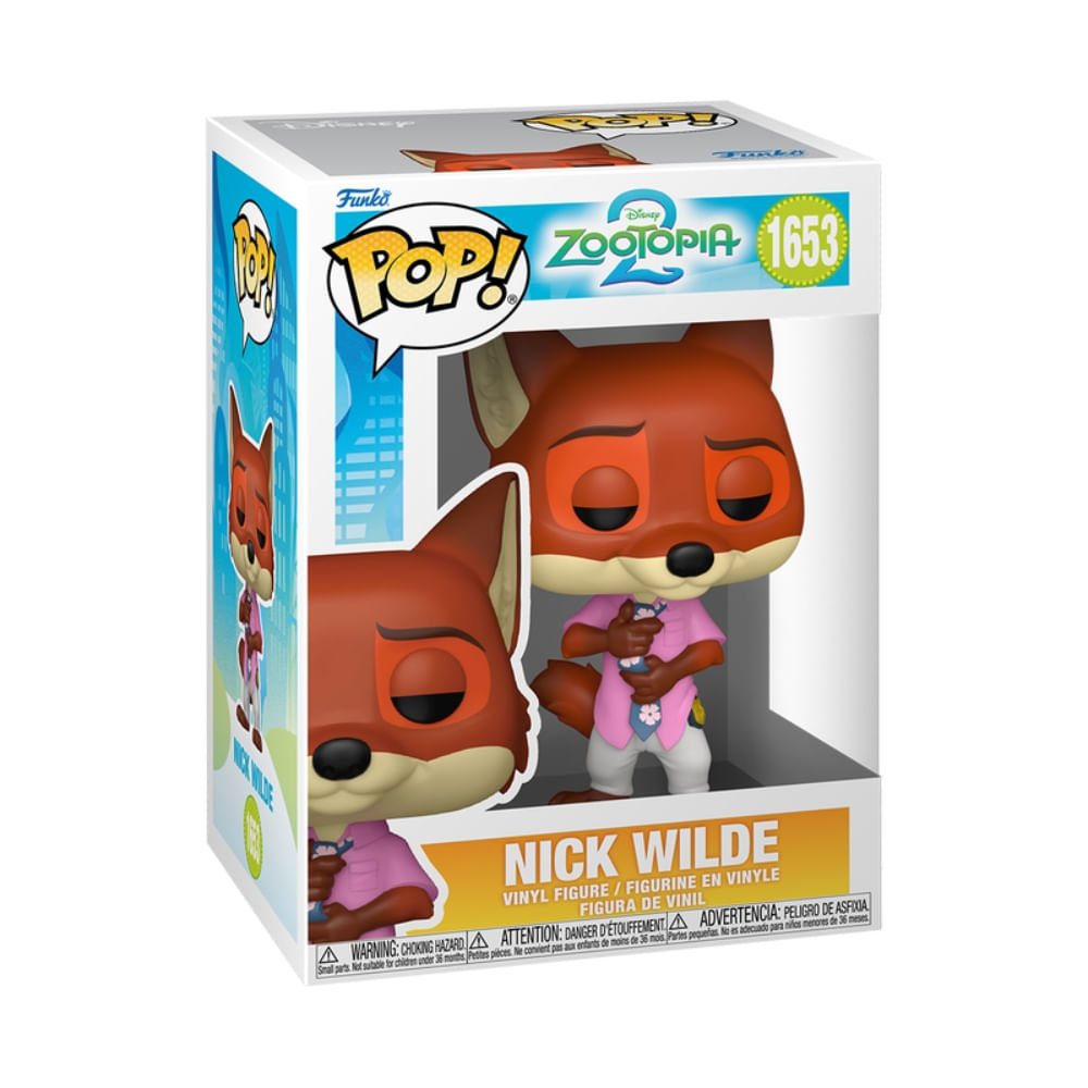 Boneco Funko Pop! Disney Zootopia 2 - Nick Wilde - Imagem 2