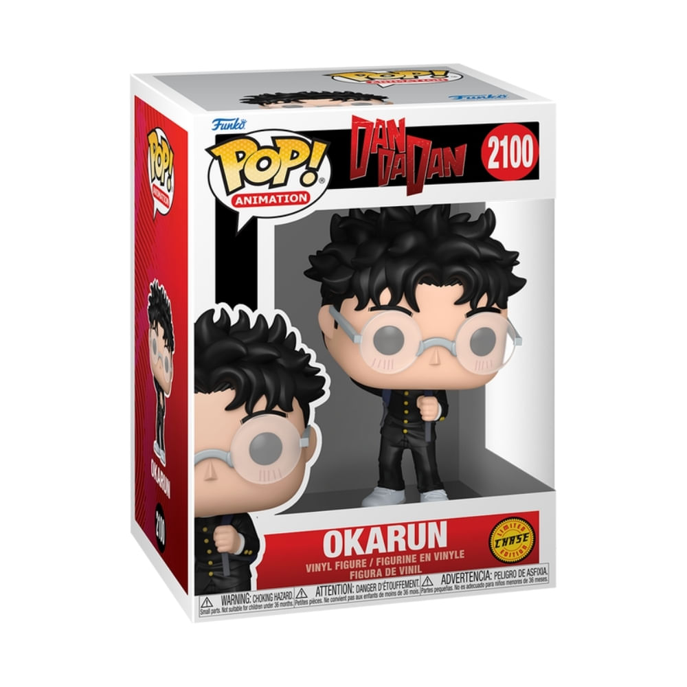 Boneco Funko Pop! DAN DA DAN - Okarun com Chase - Imagem 5
