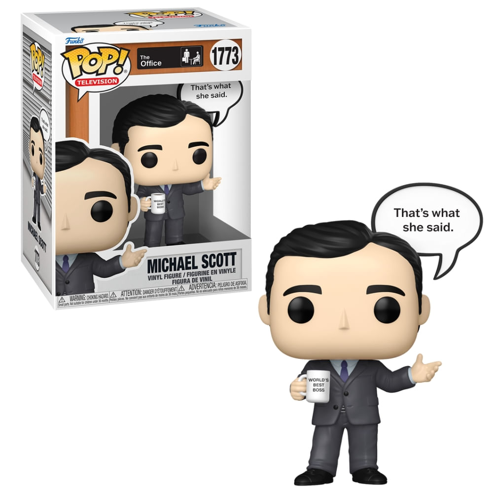 Boneco Funko Pop! Sayings The Office - Michael