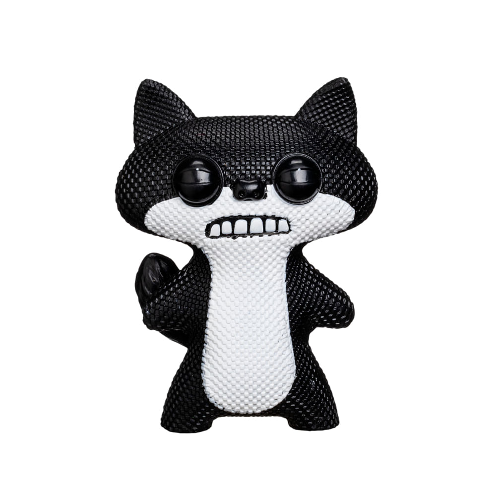 Mini Boneco Colecionável Fuggler 6cm - Suspicious Fox Preto