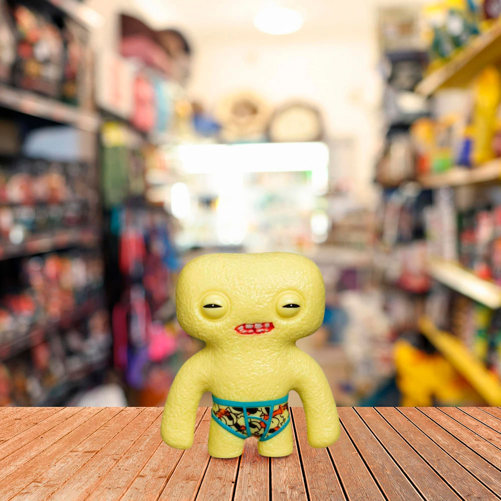 Mini Boneco Colecionável Fuggler 6cm - Squidge Amarelo - Imagem 3