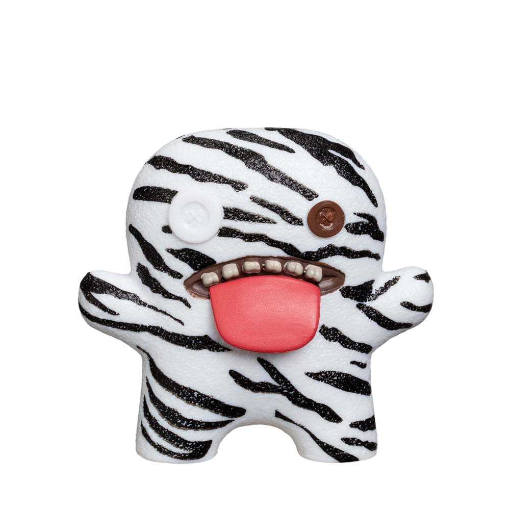 Mini Boneco Colecionável Fuggler 6cm - Oogah Boogah Zebra