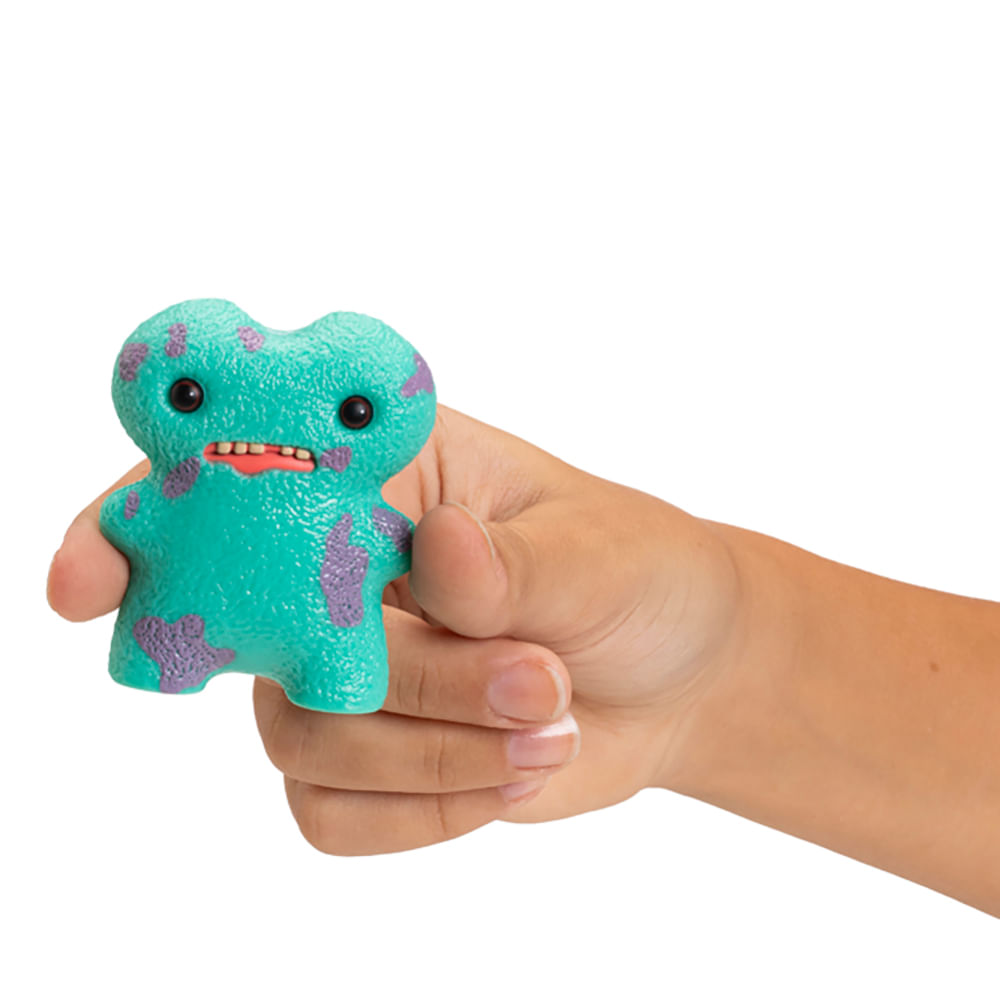 Mini Boneco Colecionável Fuggler 6cm - Gaptooth Mcgoo Azul - Imagem 2