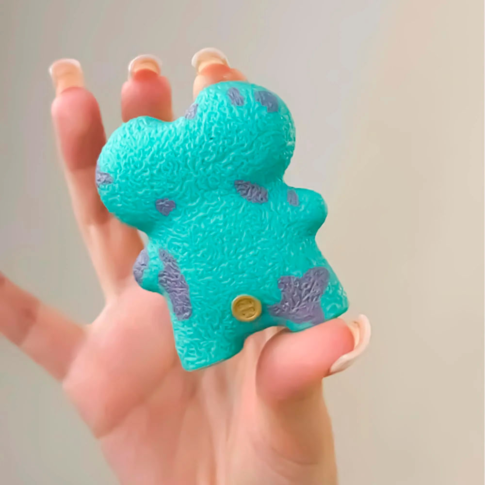 Mini Boneco Colecionável Fuggler 6cm - Gaptooth Mcgoo Azul - Imagem 5