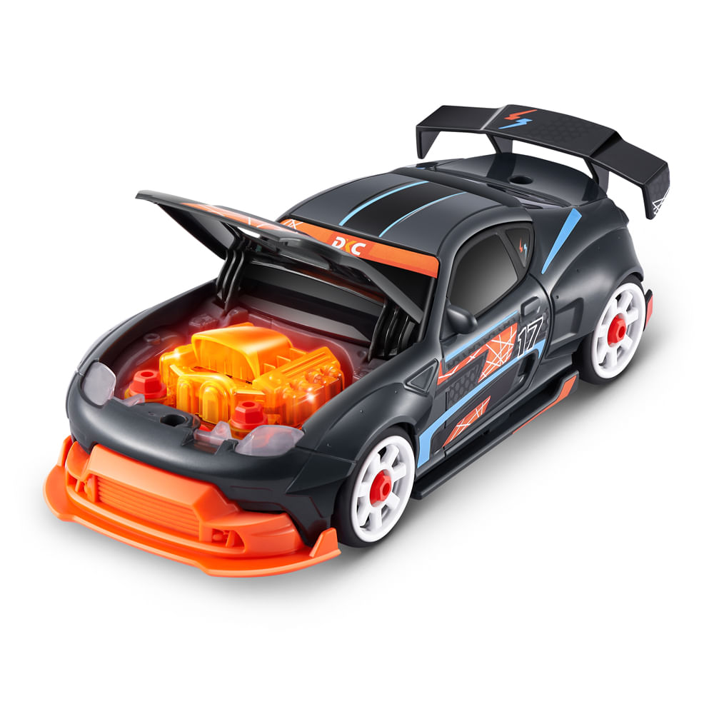 Capacete Surpresa Metal Machines Speed Hero 20 peças, Cinza - Imagem 12