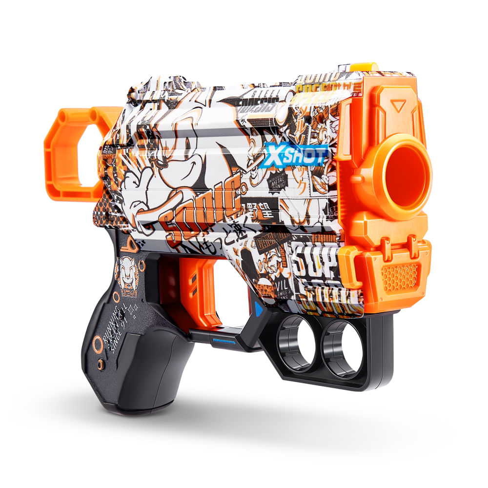 Lançador de dardos X-Shot, Skins Menace Sonic, Retro