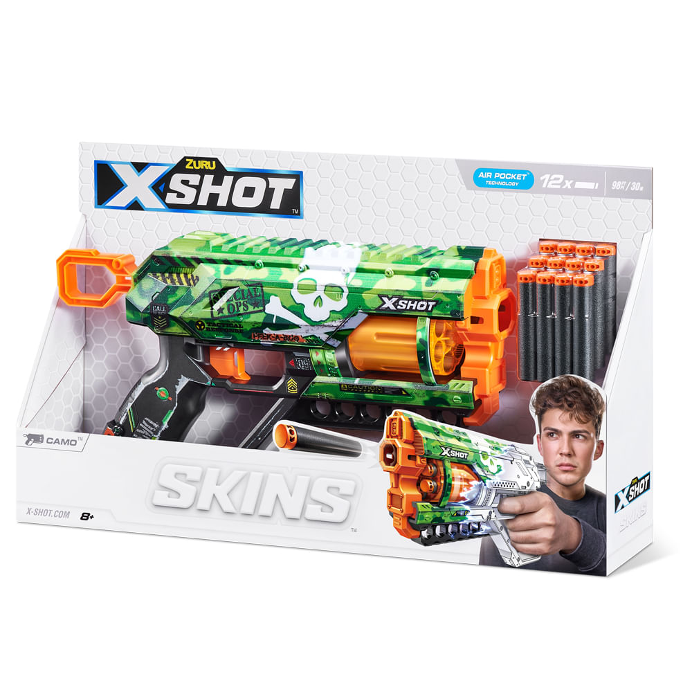 Lançador de Dardos X-Shot - Skins Griefer - Camo - Imagem 2