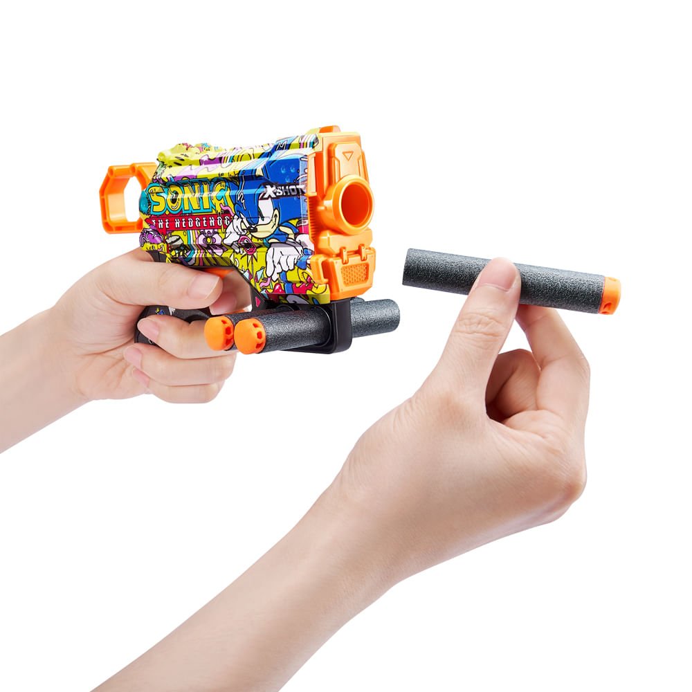 Lançador de dardos X-Shot, Skins Menace Sonic, Hyper Spike - Imagem 2