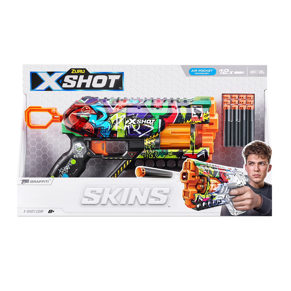 Lançador de Dardos X-Shot - Skins Griefer - Graffiti - Imagem 4