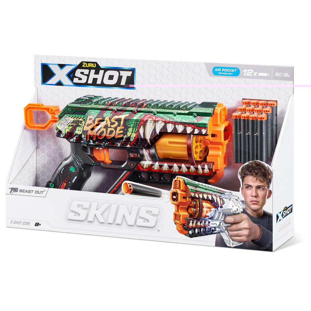 Lançador de Dardos X-Shot - Skins Griefer - Beast Out - Imagem 4