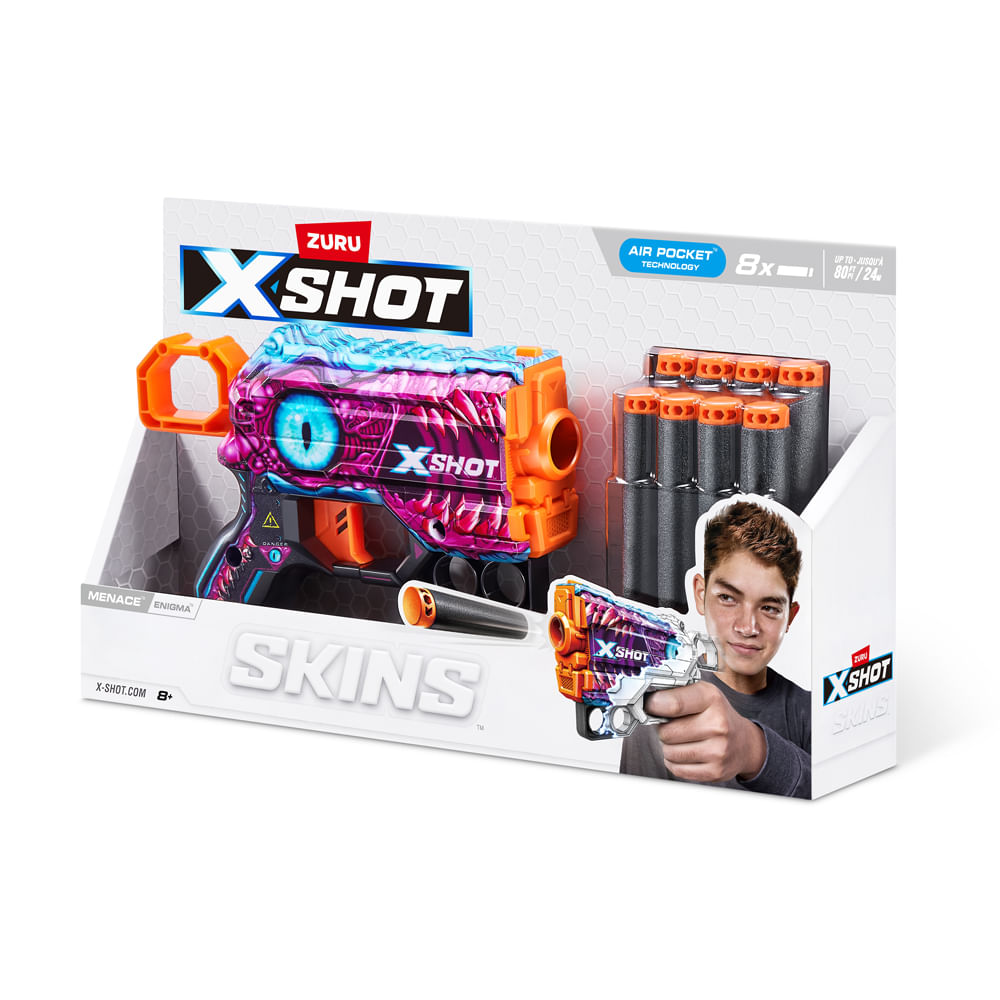 Lançador de Dardos X-Shot - Skins Menace - Enigma - Imagem 4