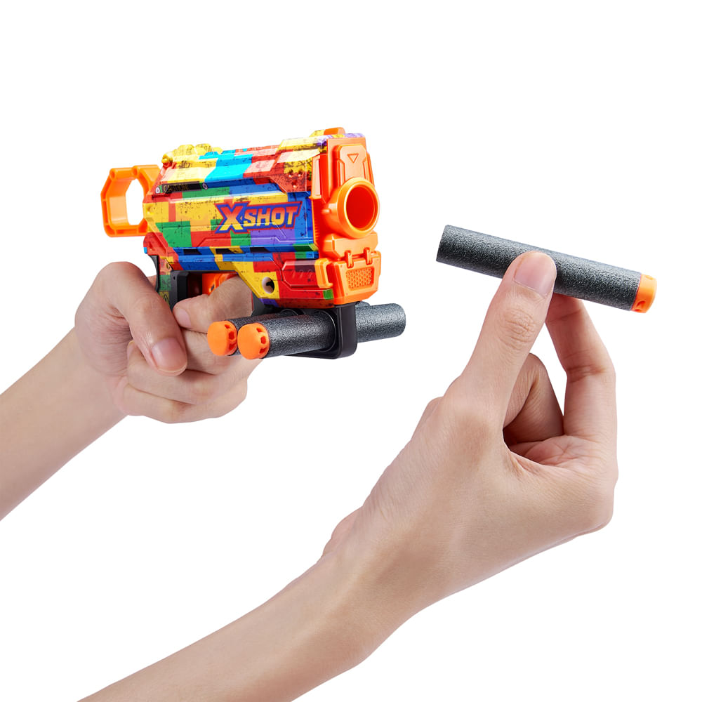 Lançador de Dardos X-Shot - Skins Menace - Striper - Imagem 2