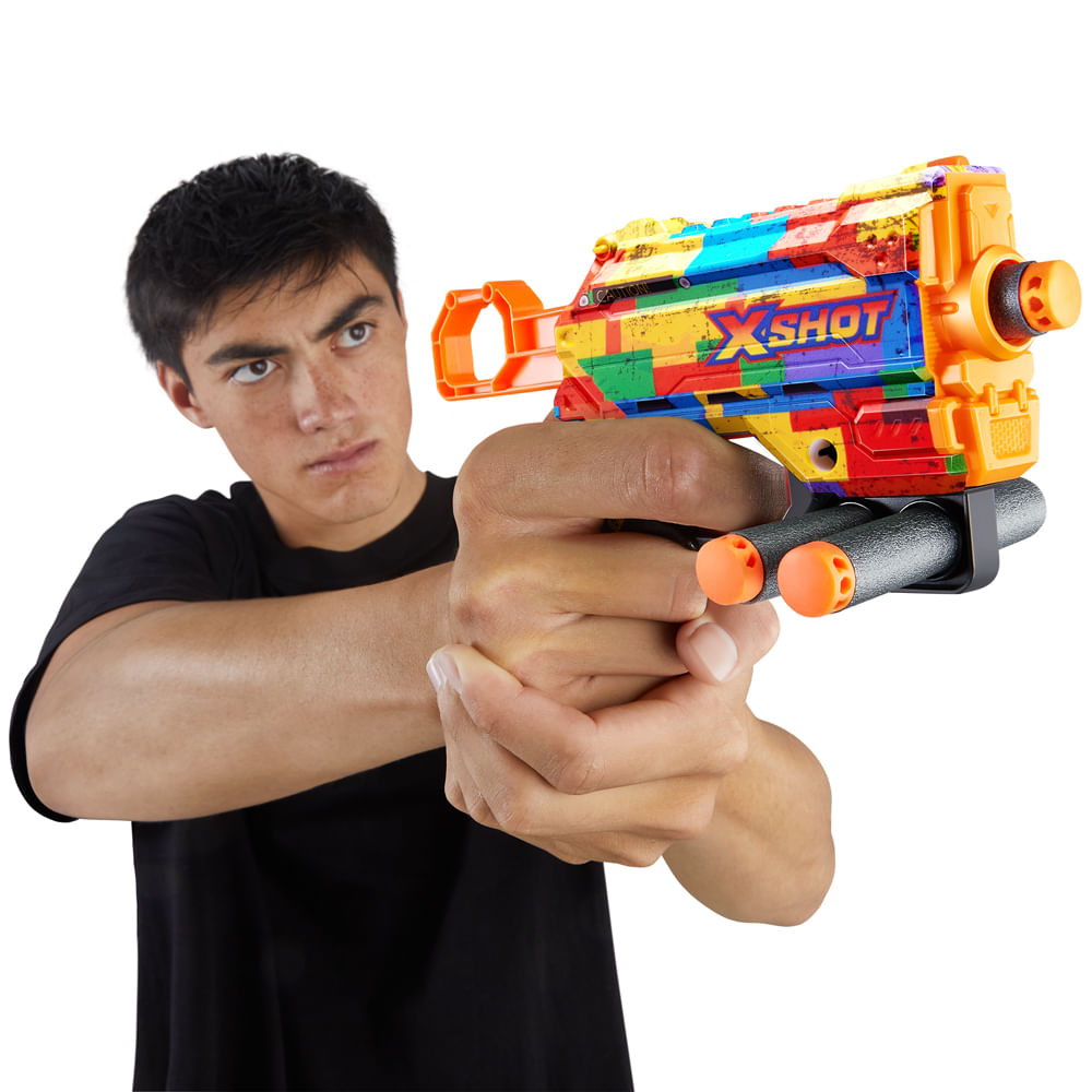 Lançador de Dardos X-Shot - Skins Menace - Striper - Imagem 4