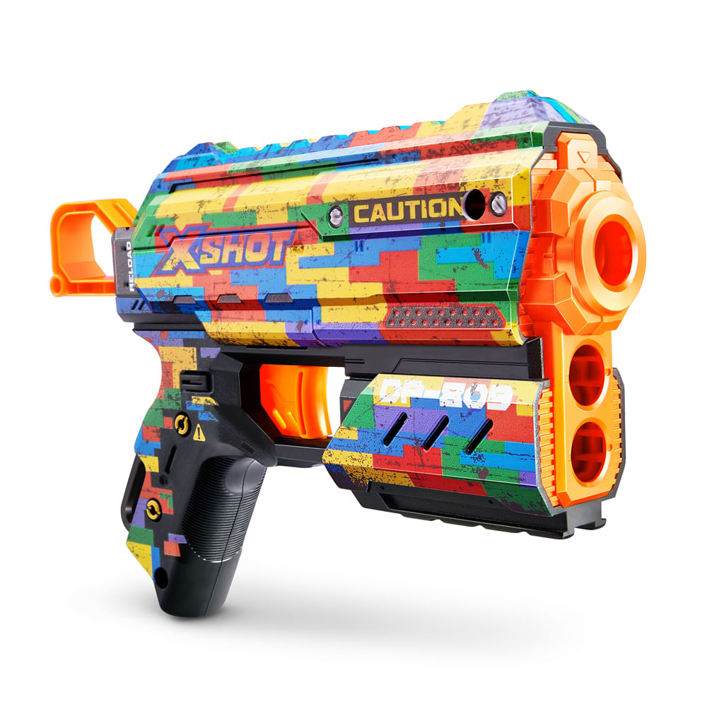 Lançador de Dardos X-Shot - Skins Flux - Striper