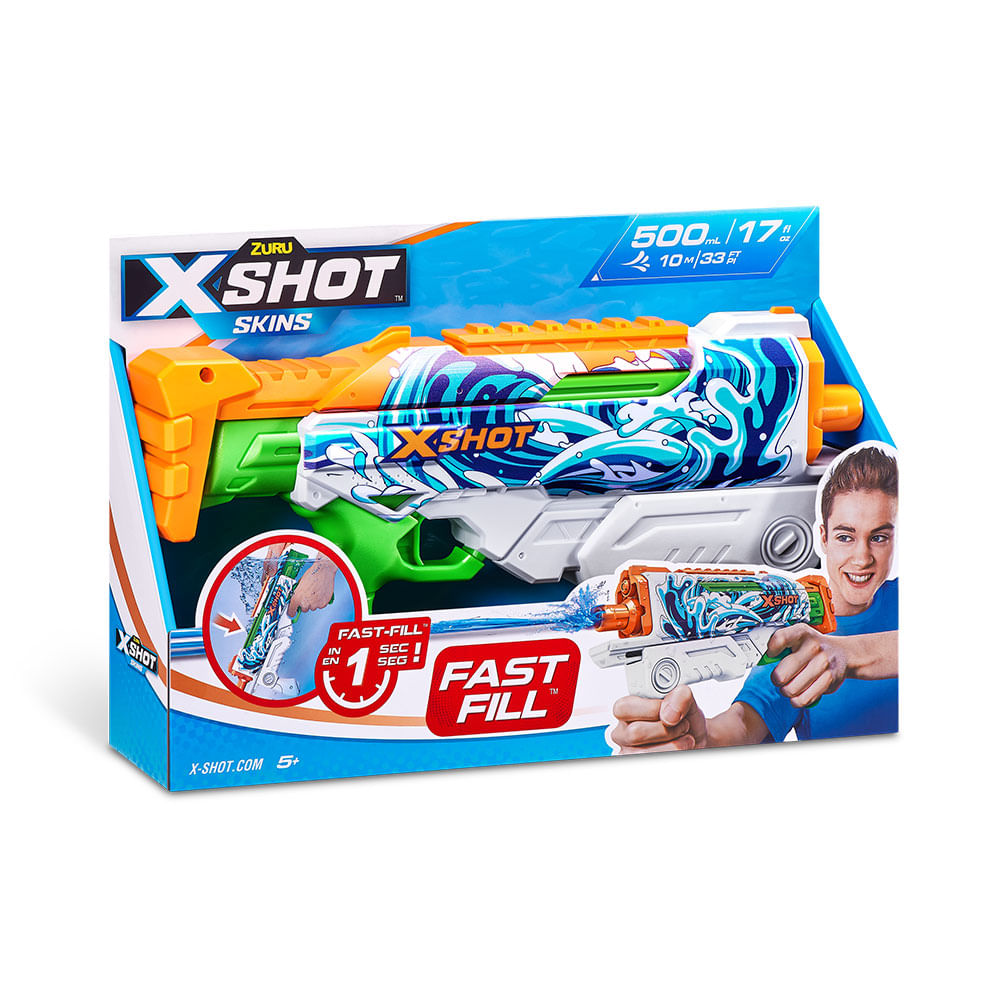 Lançador de Água X-Shot - Skins Hyperload - Waves - Imagem 7