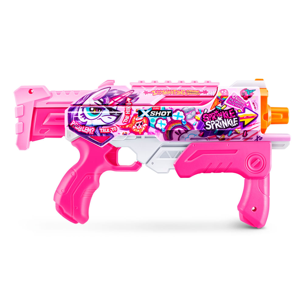 Lançador de Água X-Shot Skins Hyperload - Unicórnio Splash - Imagem 4