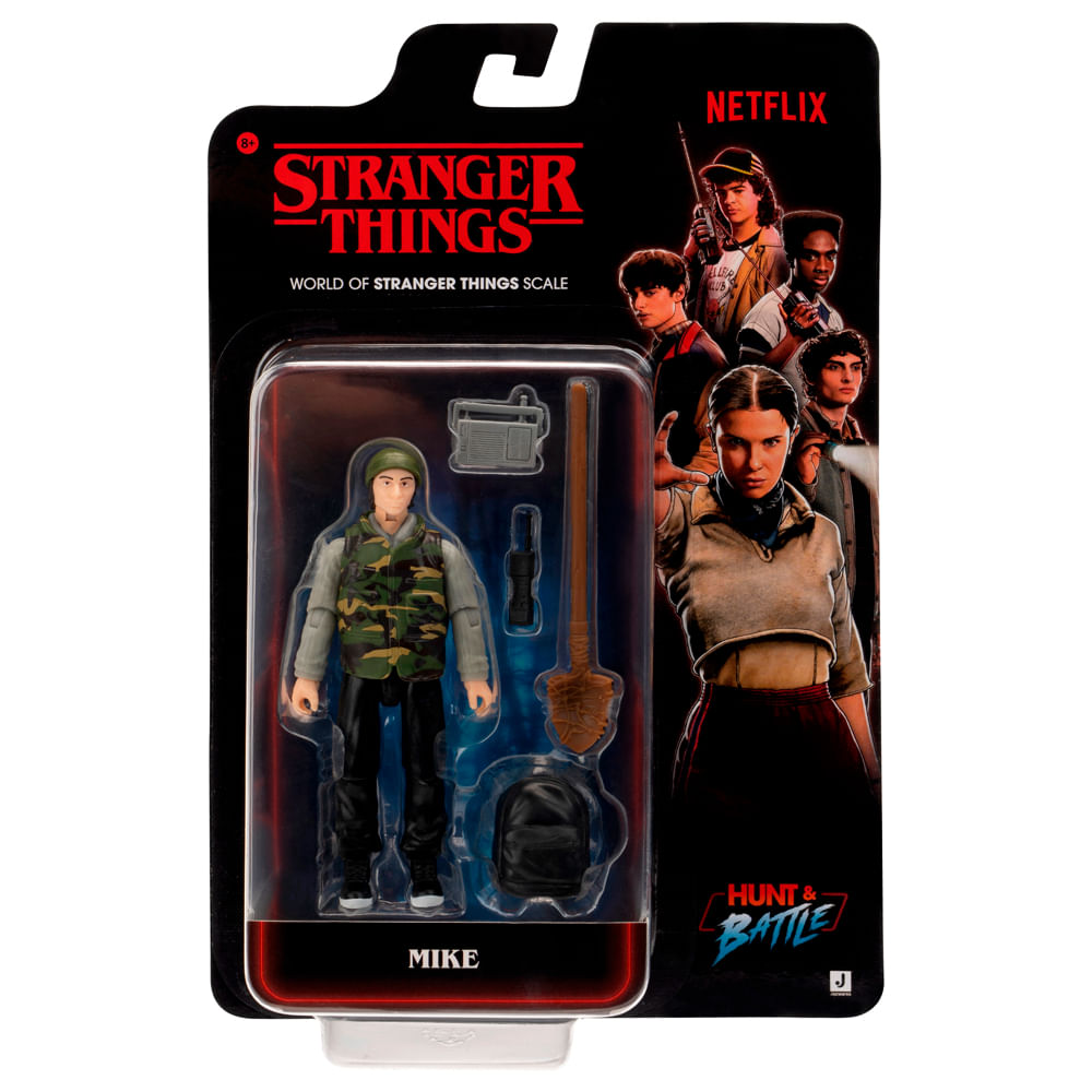 Boneco Action Figure Stranger Things 10cm - Mike