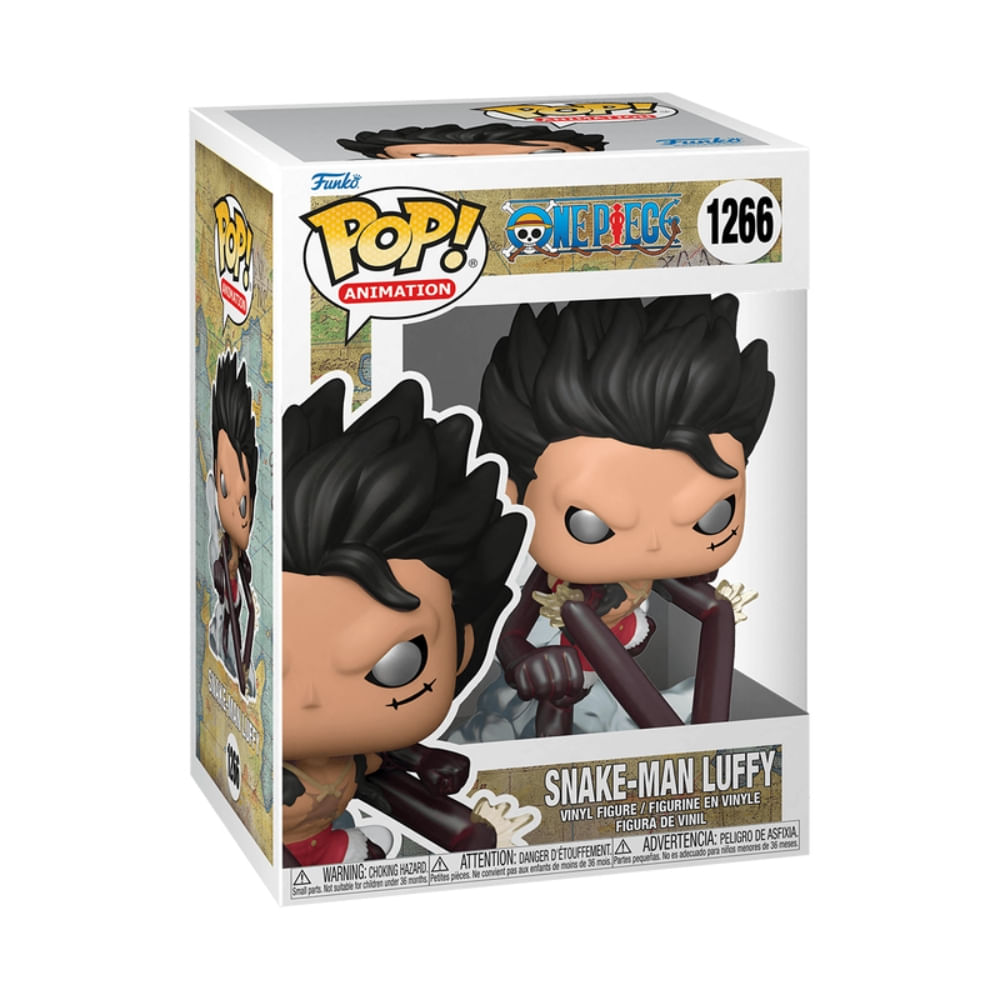 Boneco Funko Pop! One Piece - Luffy Snake Man - Imagem 2